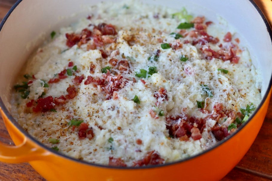 Smoked Loaded Mashed Potatoes