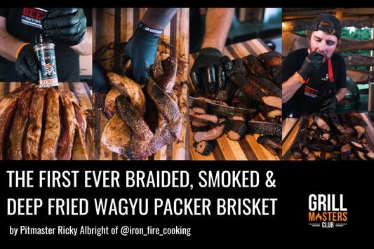 The First Ever Braided, Smoked & Deep Fried Wagyu Packer Brisket