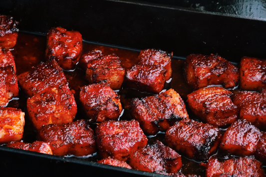 Bourbon Pork Belly Burnt Ends