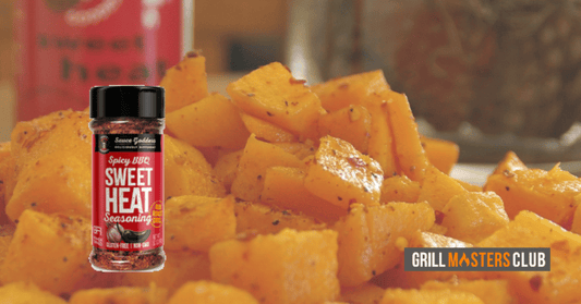 Sauce Goddess BBQ Sweet Heat Roasted Sweet Potato Recipe