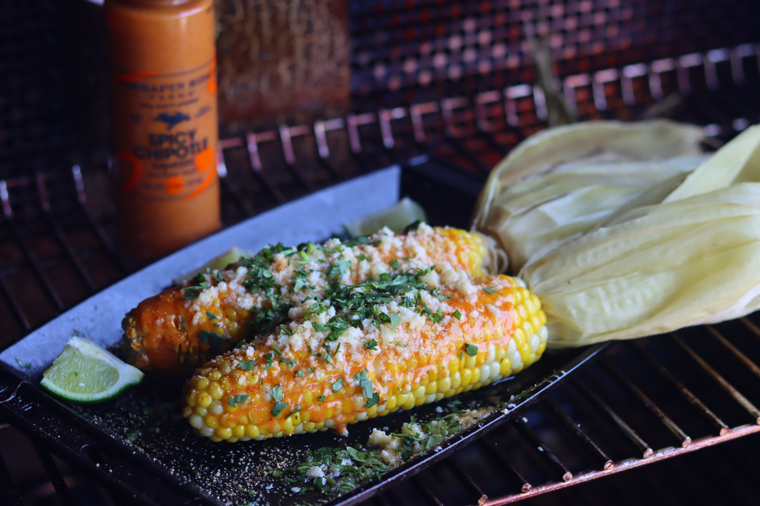 Honey Chipotle Street Corn Recipe