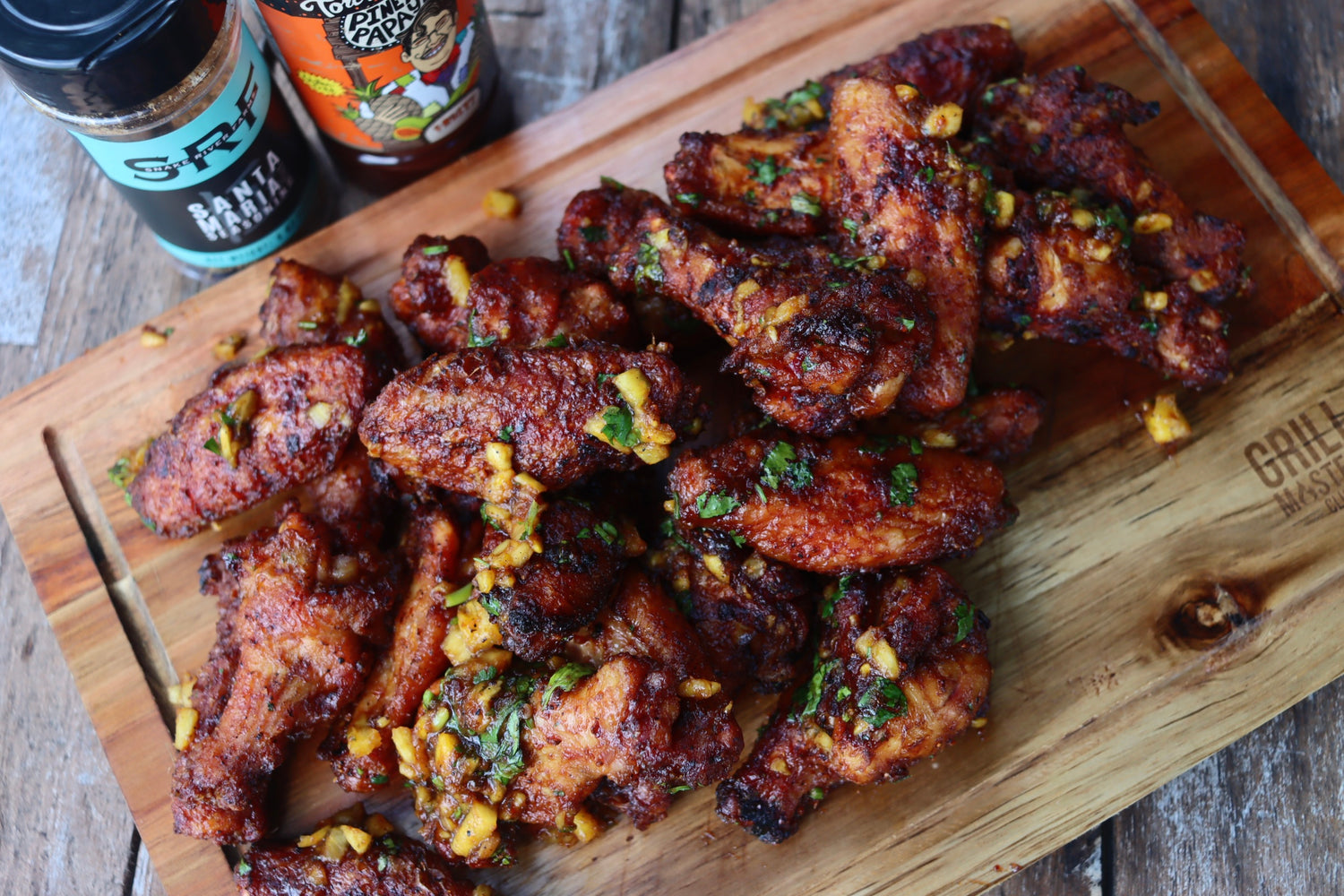 Pineapple Papaya Party Wings