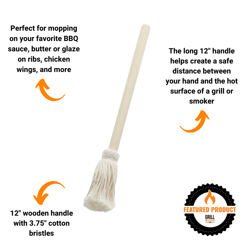 12" BBQ Mop Brush