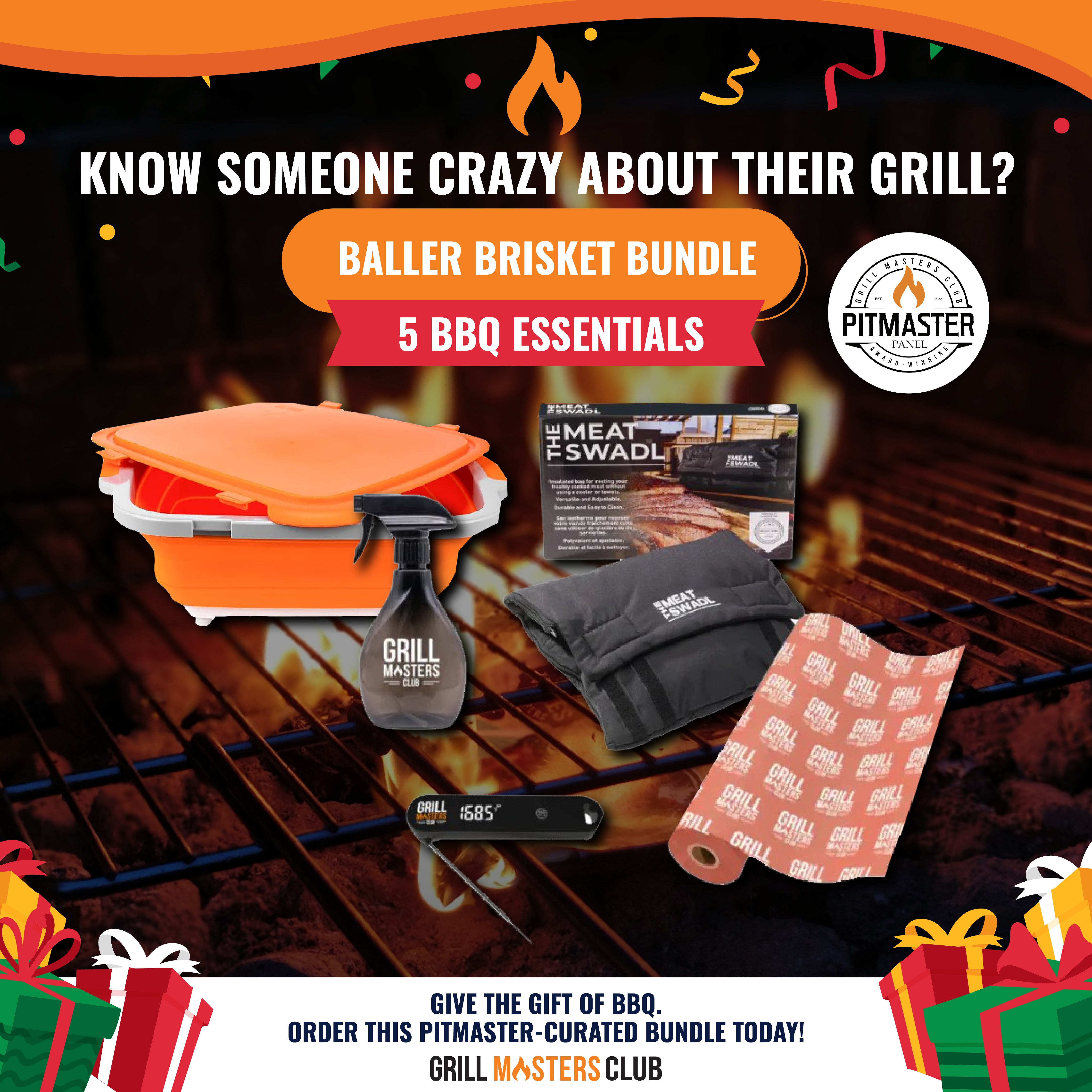 Baller Brisket Accessory Bundle: Why Risk It With Your Brisket?