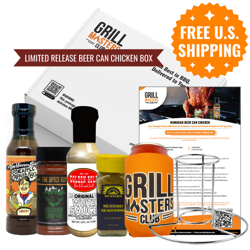 Limited Release "Hold My Beer Can Chicken" BBQ Box for the Ultimate Grill Master