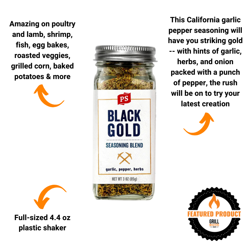 Black Gold Seasoning Blend by PS Seasoning (4.4 oz)