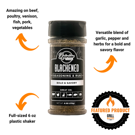 Blackened Seasoning & Rub by Rainier Foods (6 oz)