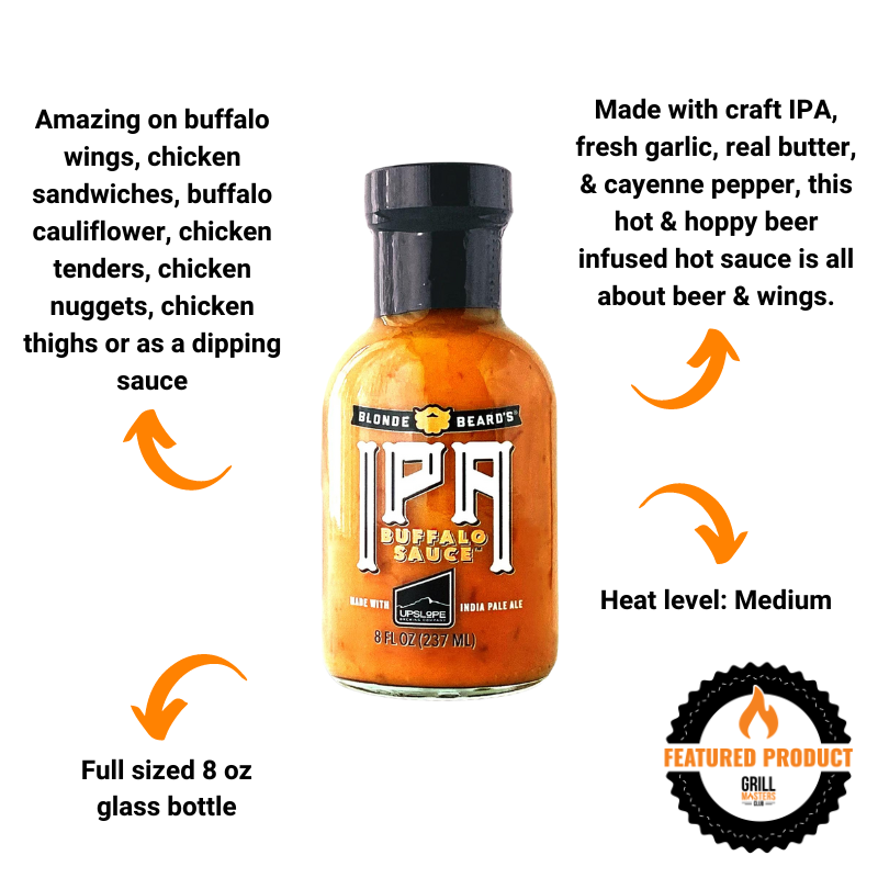 Blonde Beard's Buffalo Sauce Flight 4-Pack (4 x 8oz)