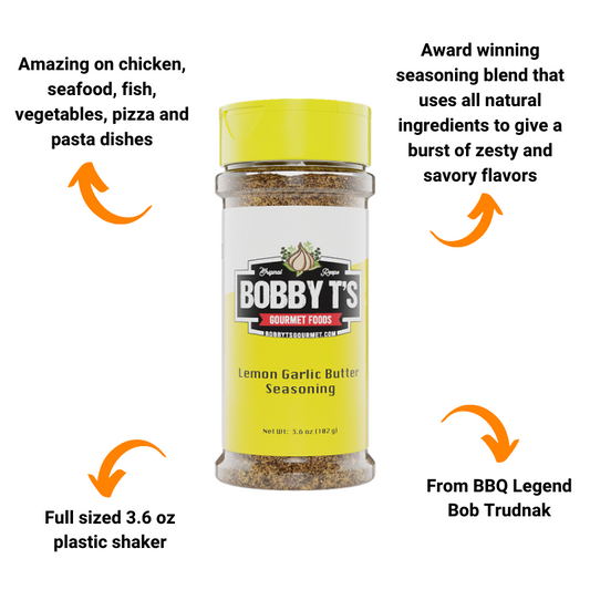 Bobby T's Lemon Garlic Butter Seasoning (3.6 oz)