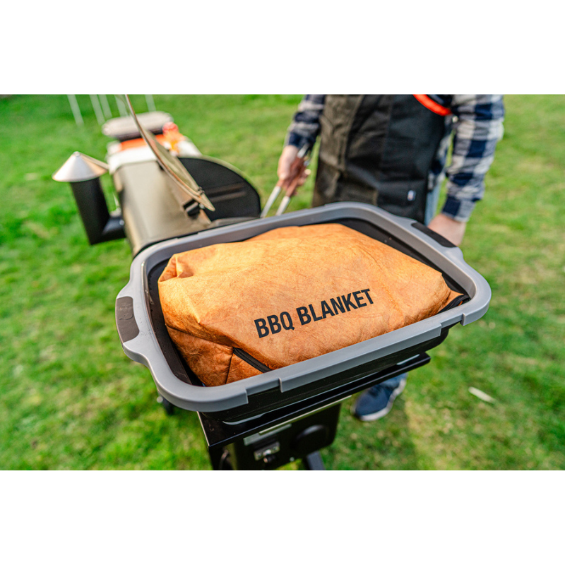 V2 BBQ Prep Tub w/ Locking Lid by Drip EZ - Pitmaster Black