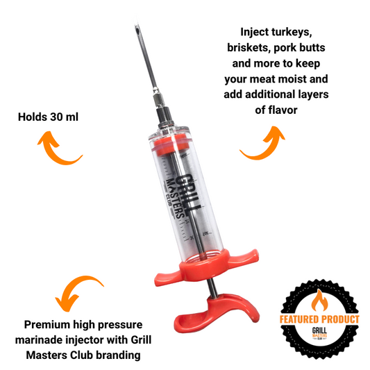 Grill Masters Club High Pressure Marinade Injector