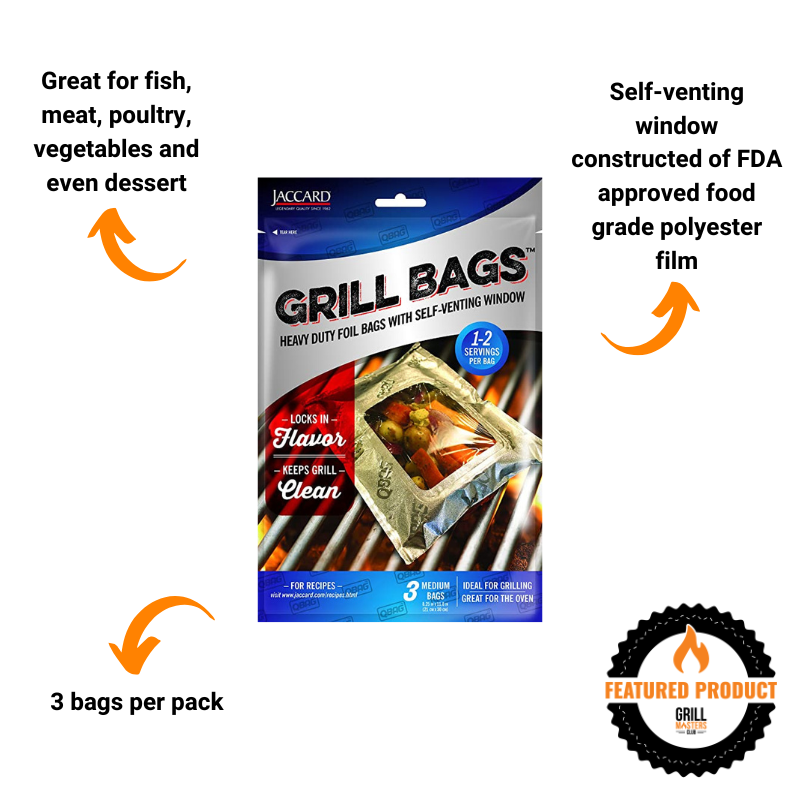 Jaccard Grill Bags - Medium (3 pack)