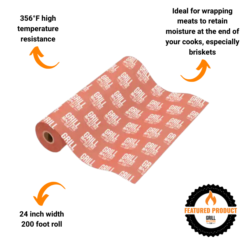 Grill Masters Club Pink Butcher Paper (24" x 200')