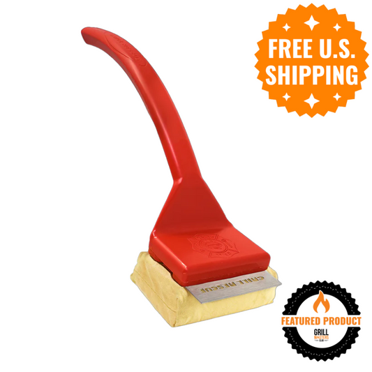 Premium Steam-Powered Grill Brush & Scraper by Grill Rescue