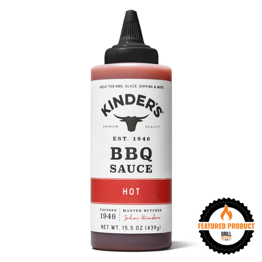 Kinder's Hot BBQ Sauce (15.3 oz)