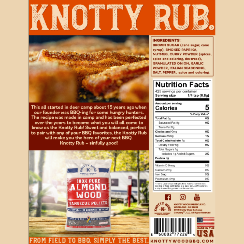 Knotty Rub by Knotty Wood Barbecue Company (12 oz)