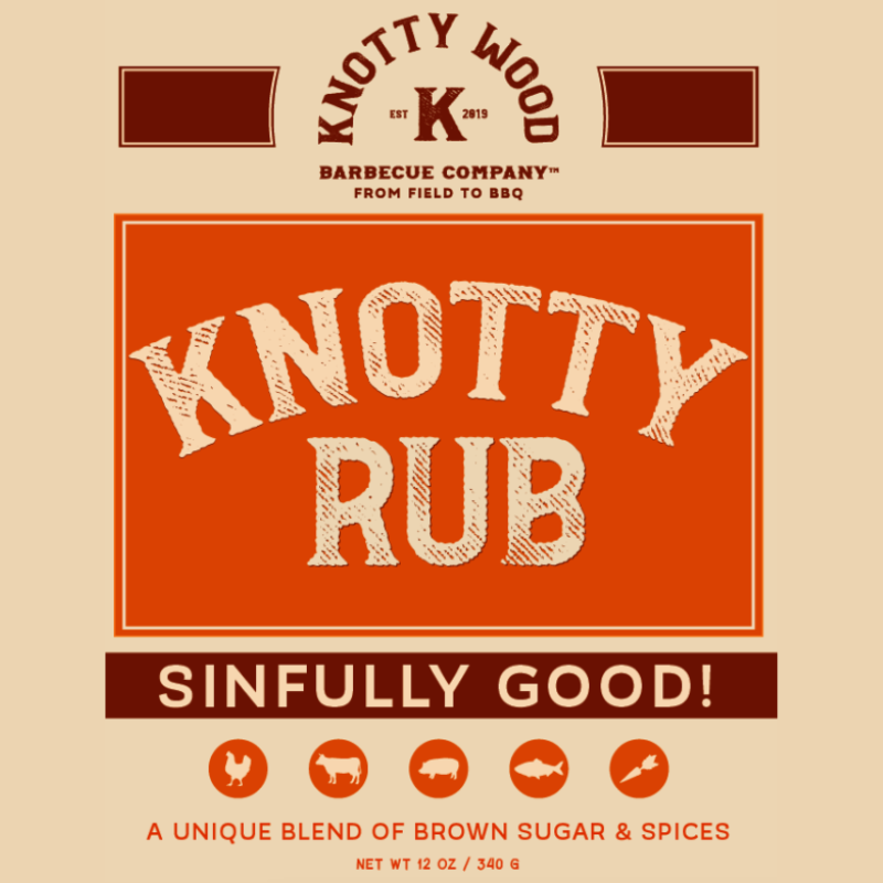 Knotty Rub by Knotty Wood Barbecue Company (12 oz)