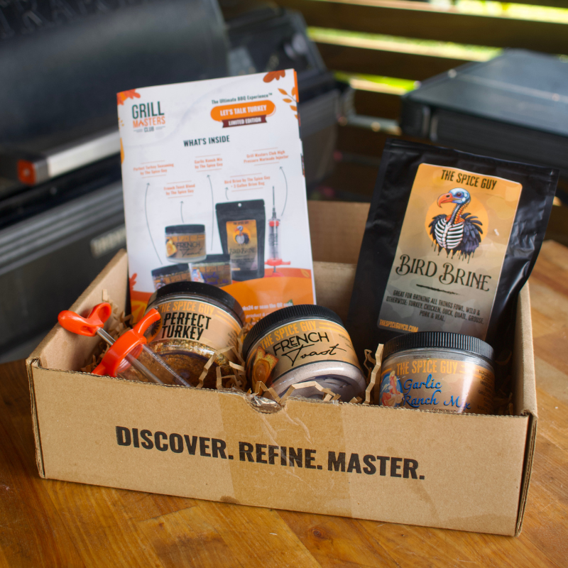 Limited Edition "Let's Talk Turkey" Thanksgiving Box for the Ultimate Grill Master