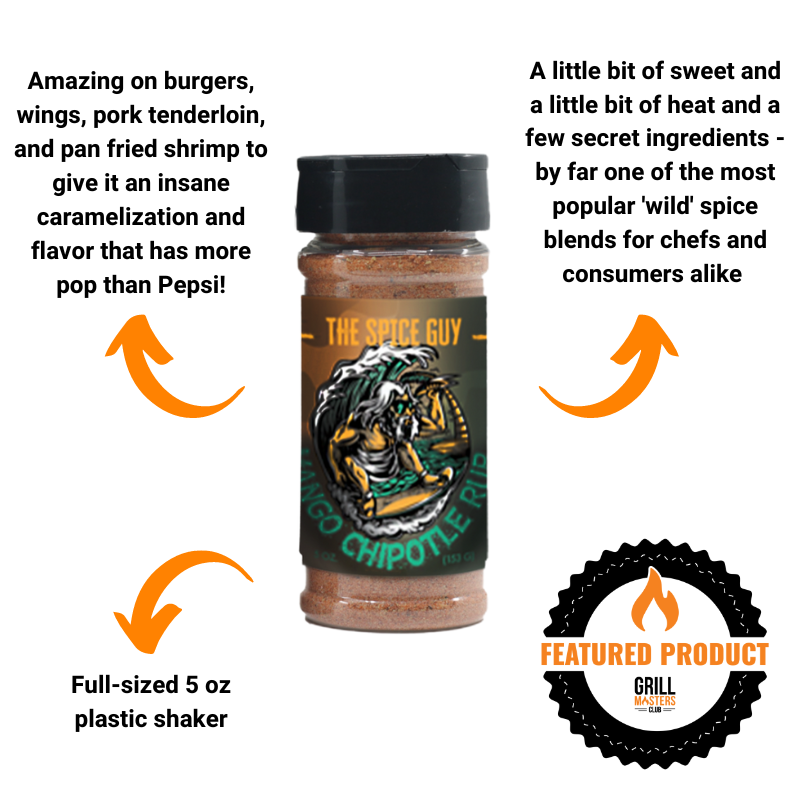 Mango Chipotle Rub by The Spice Guy (4 oz plastic shaker)