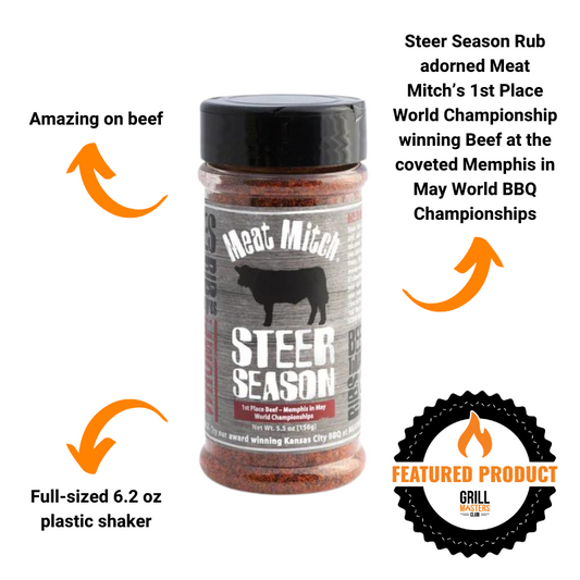 Meat Mitch Steer Season Rub (6.2 oz)