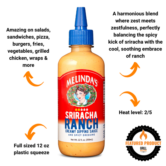 Melinda’s Sriracha Ranch (12 oz)