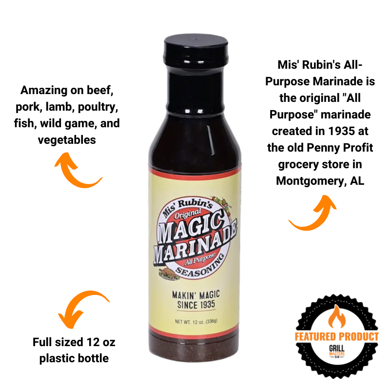 Mis' Rubin's Magic All-Purpose Marinade (12 oz plastic)