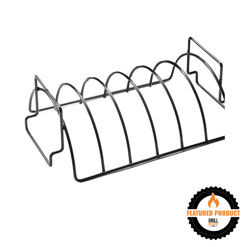 Reversible Nonstick Rib Rack & Roaster