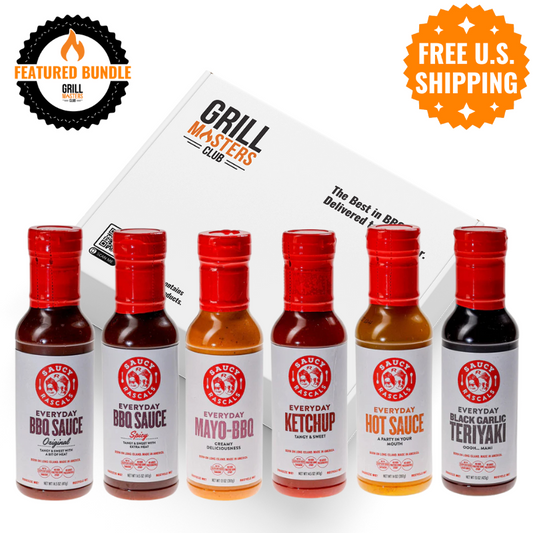 Saucy Rascals BBQ Sauce & Condiment 6-Pack