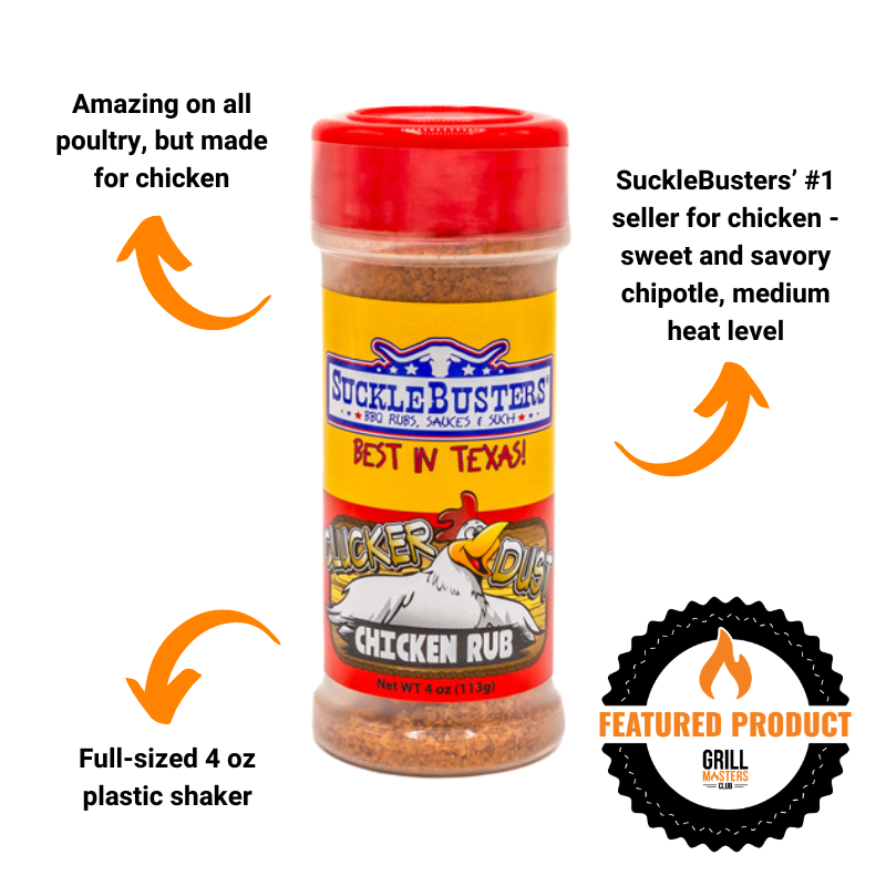 SuckleBusters Clucker Dust Chicken Rub (4 oz)