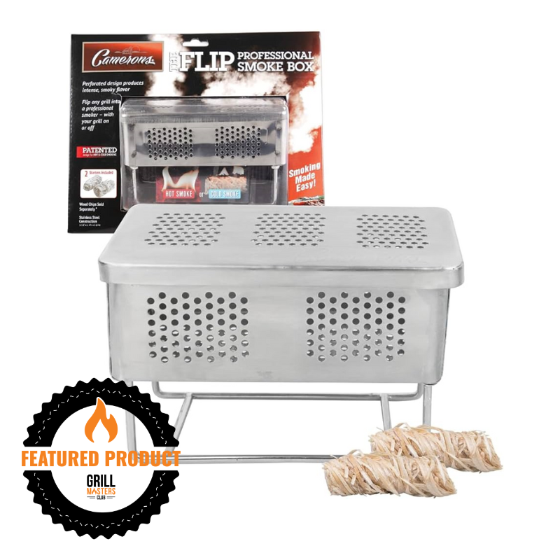 Griller's Paradise Bundle: Prep Tub + Smoker Box + 2 Bags Wood Chips