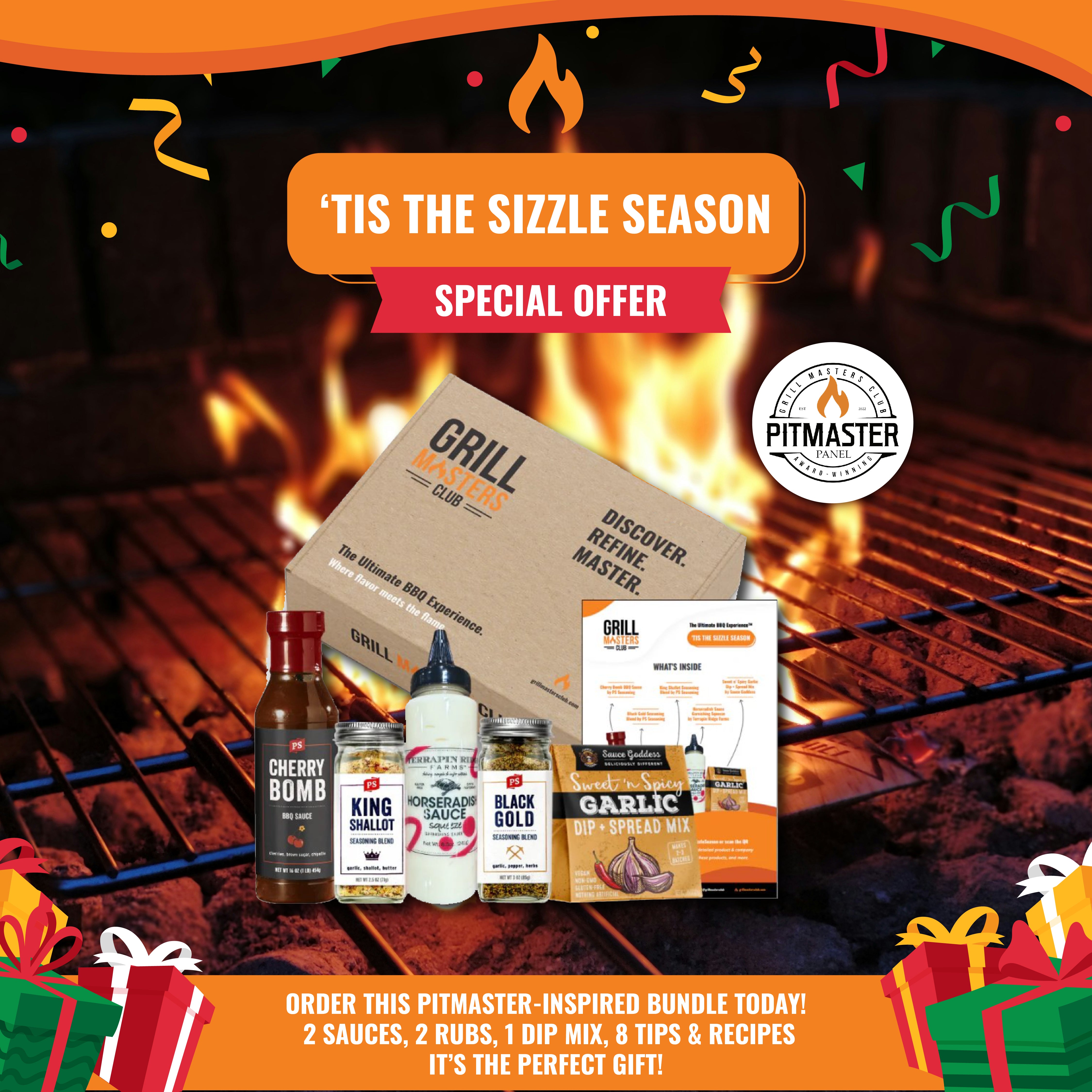 "'Tis The Sizzle Season" BBQ Box for the Ultimate Grill Master