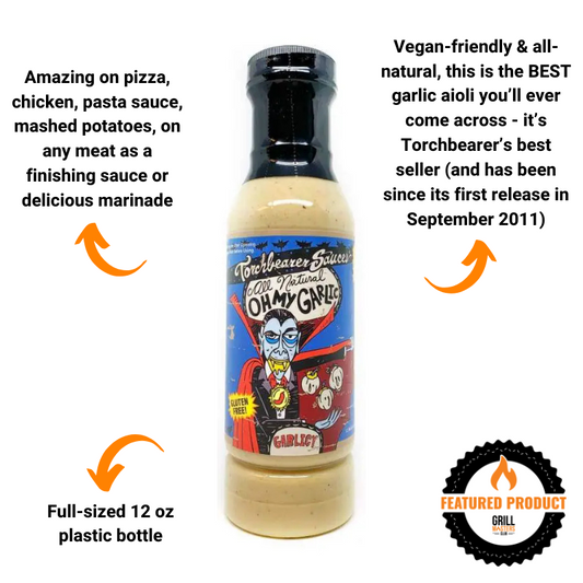 Oh My Garlic! Sauce by Torchbearer Sauces (12 oz)