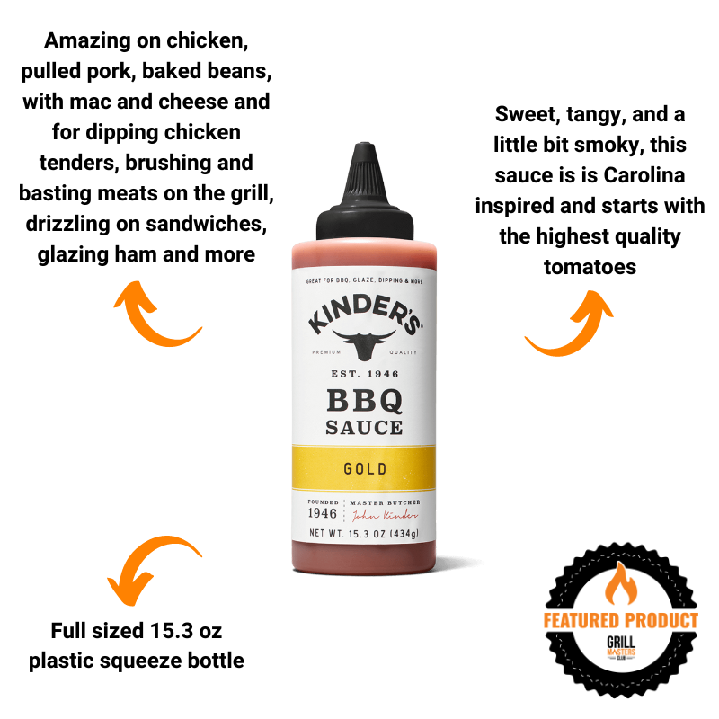 Kinder's Gold BBQ Sauce (15.3 oz)