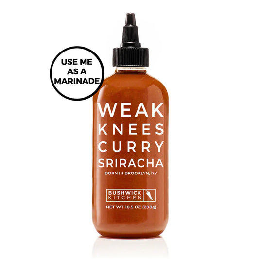 Weak Knees Curry Sriracha by Bushwick Kitchen (10.5 oz)