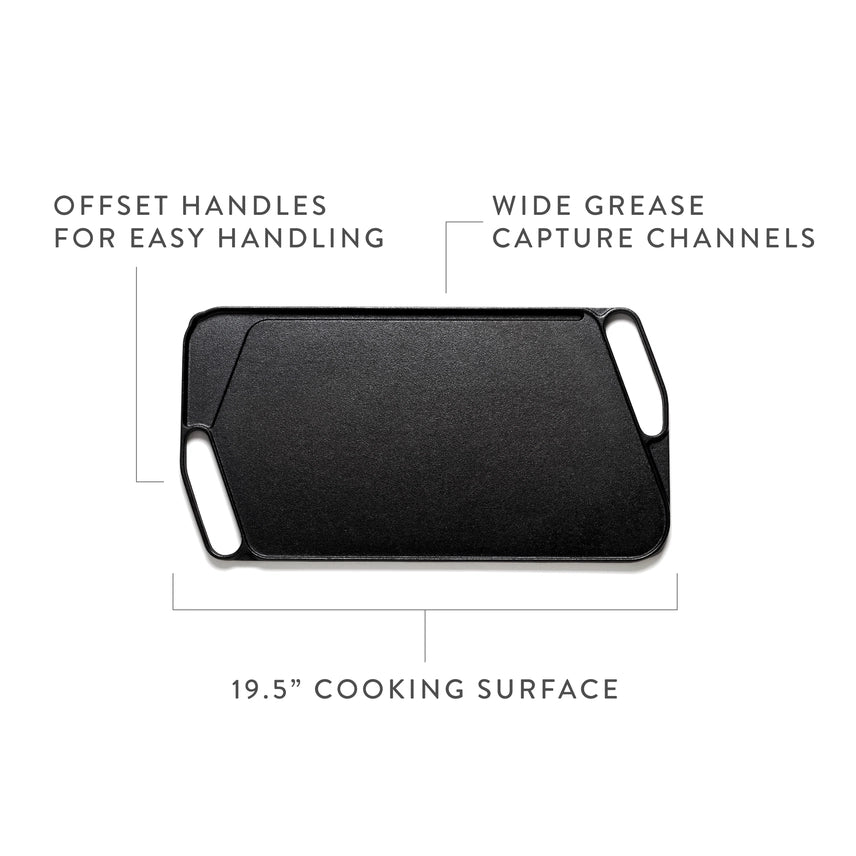 Reversible Cast Iron Griddle by Barebones