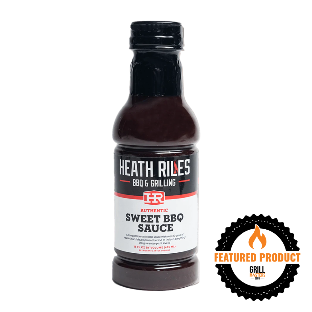 Heath Riles Sweet BBQ Sauce (16 oz)