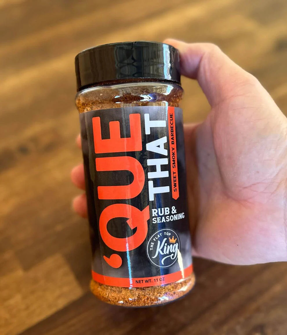 'Que That Barbecue Seasoning by The Flat Top King (5 oz)