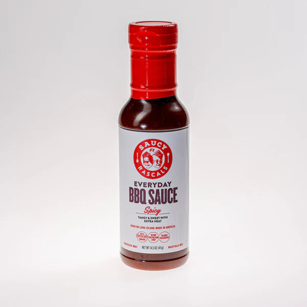 Saucy Rascals Everyday BBQ Sauce - Spicy (14.5 oz)