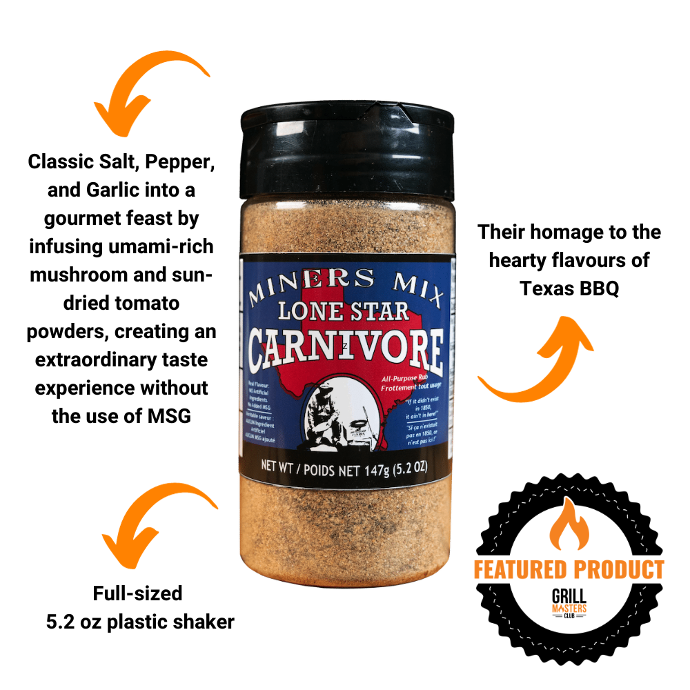 Miners Mix Lone Star Carnivore All-Purpose Rub (5.2 oz)